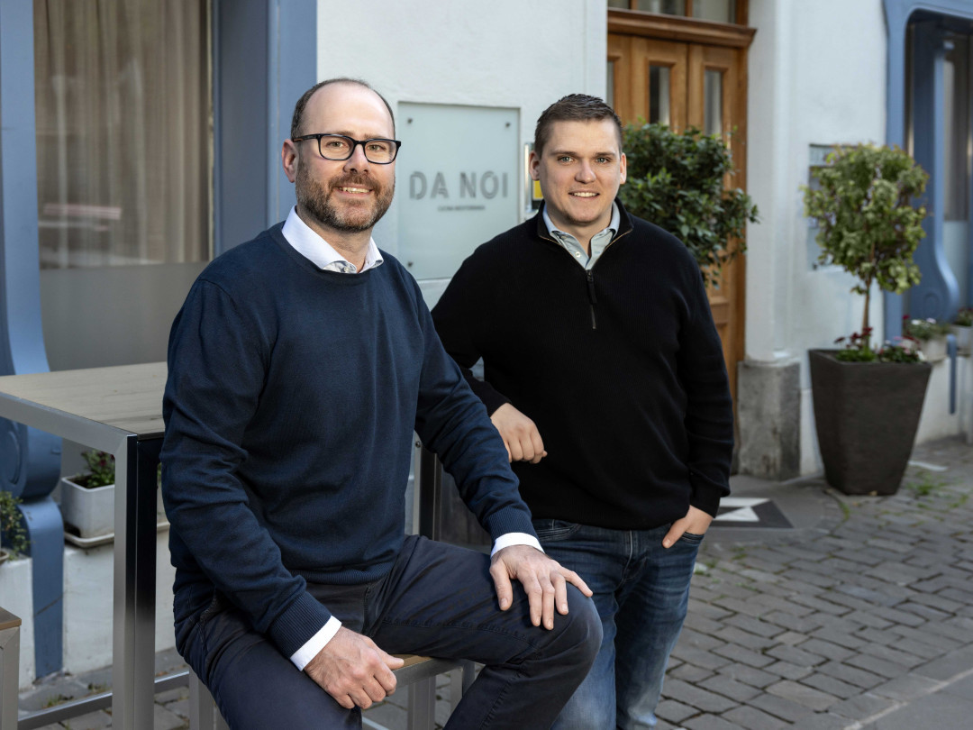 Armin Politschnig (links) und Toni Curdin Foppa (rechts